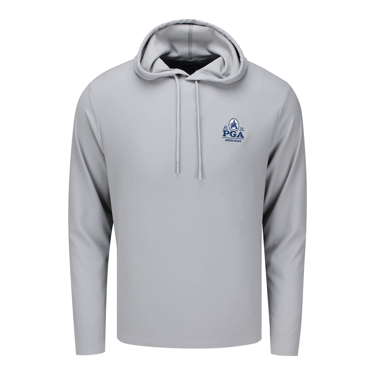 JOHNNIE-O 2026 PGA CHAMPIONSHIP HOPPIN HOODIE IN SEAL GREY - PAG