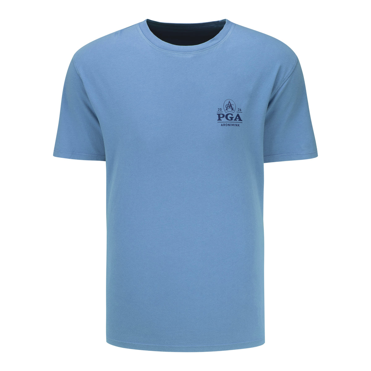 AHEAD 2026 PGA CHAMPIONSHIP RETRO COURSE T-SHIRT IN BLUE JEAN - PAG