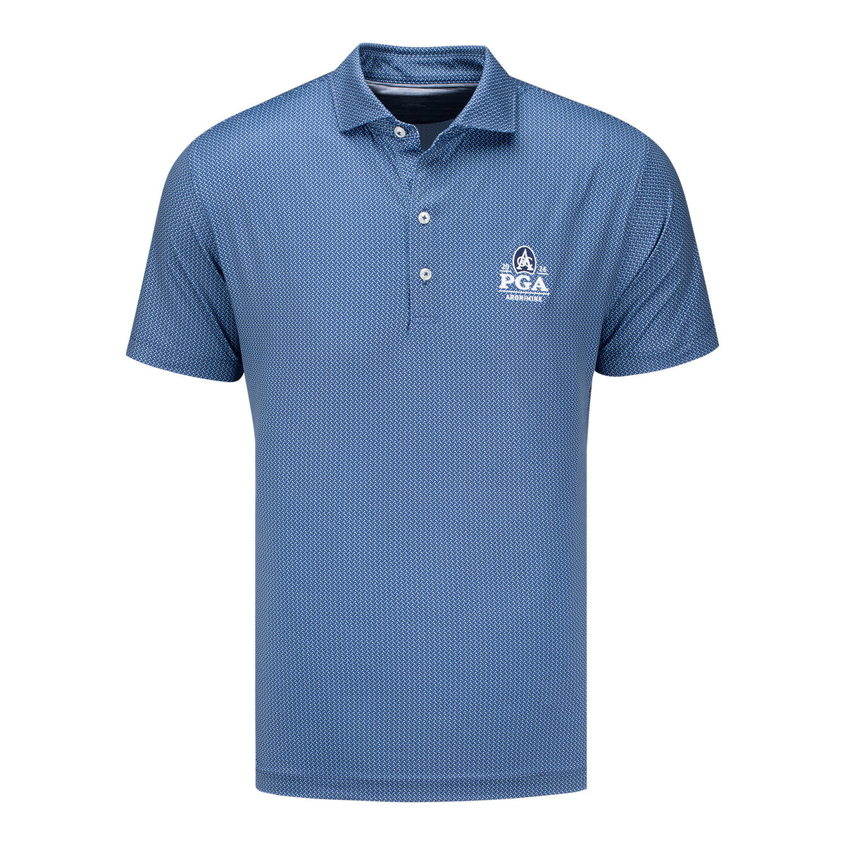 JOHNNIE-O 2026 PGA CHAMPIONSHIP TEE PARTY POLO IN NAVY - PAG