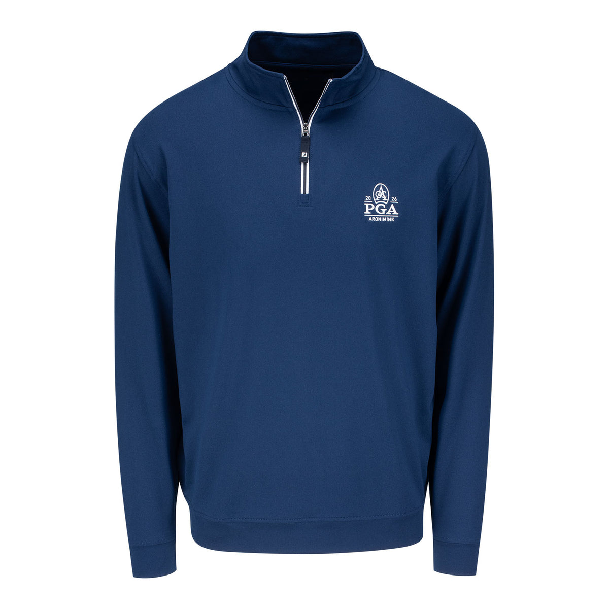 FOOTJOY 2026 PGA CHAMPIONSHIP APPROACH QUARTER ZIP PULLOVER IN NAVY - PAG