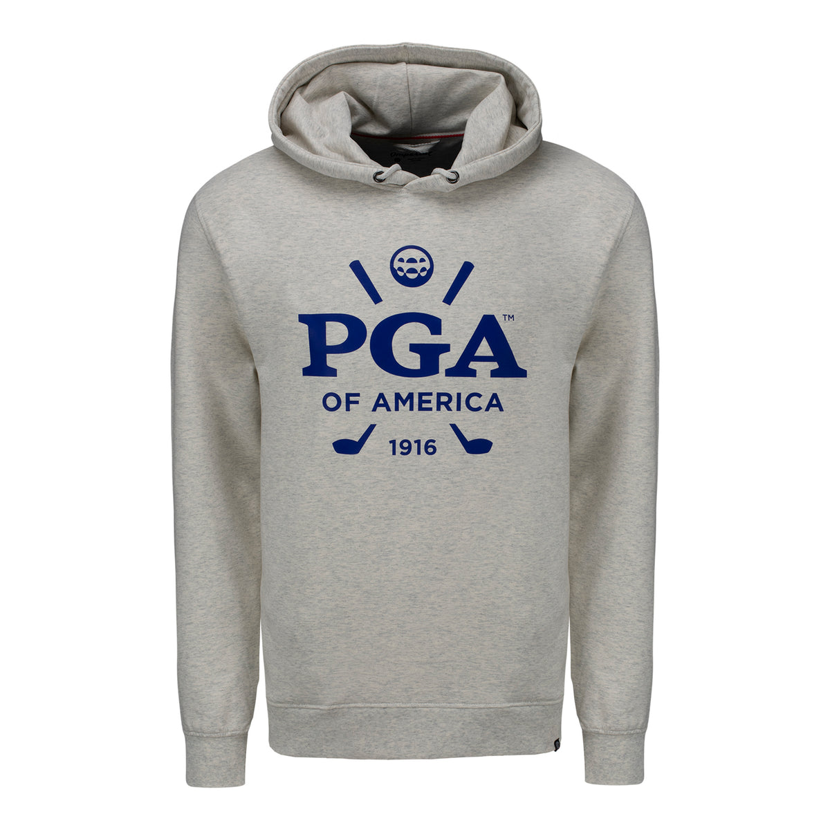 IMPERIAL PGA OF AMERICA CYPRESS HOODED SWEATSHIRT IN OATMEAL HEATHER - PAG