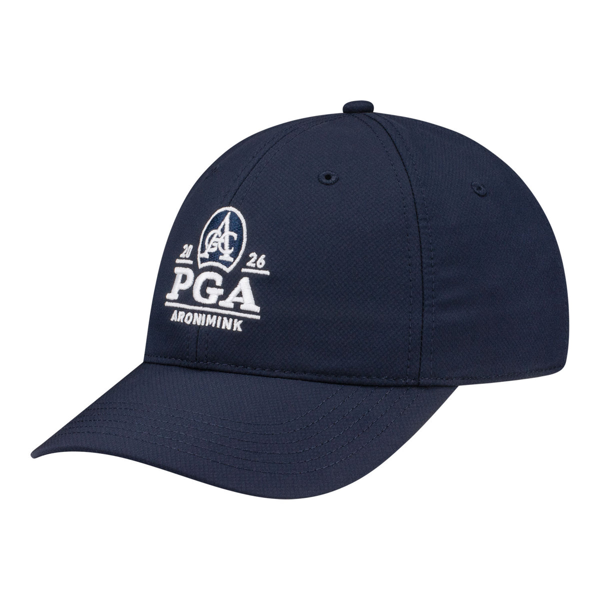 AHEAD 2026 PGA CHAMPIONSHIP FRIO LOGO & 108TH PERFORMANCE HAT IN NAVY - PAG