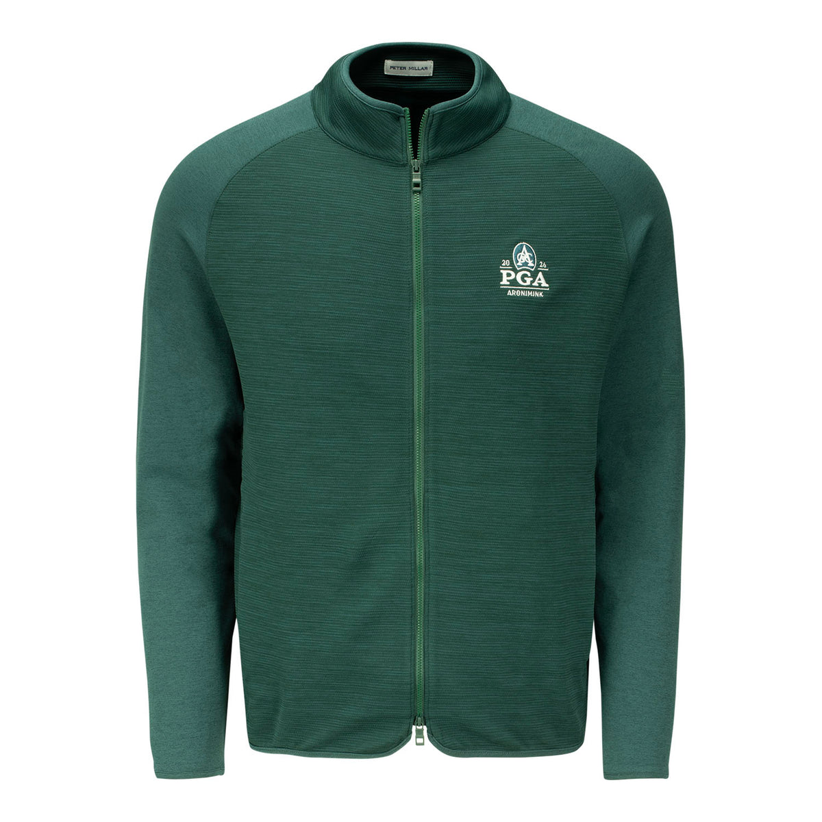 PETER MILLAR 2026 PGA CHAMPIONSHIP VISTA FULL ZIP JACKET IN NORDIC PINE - PAG