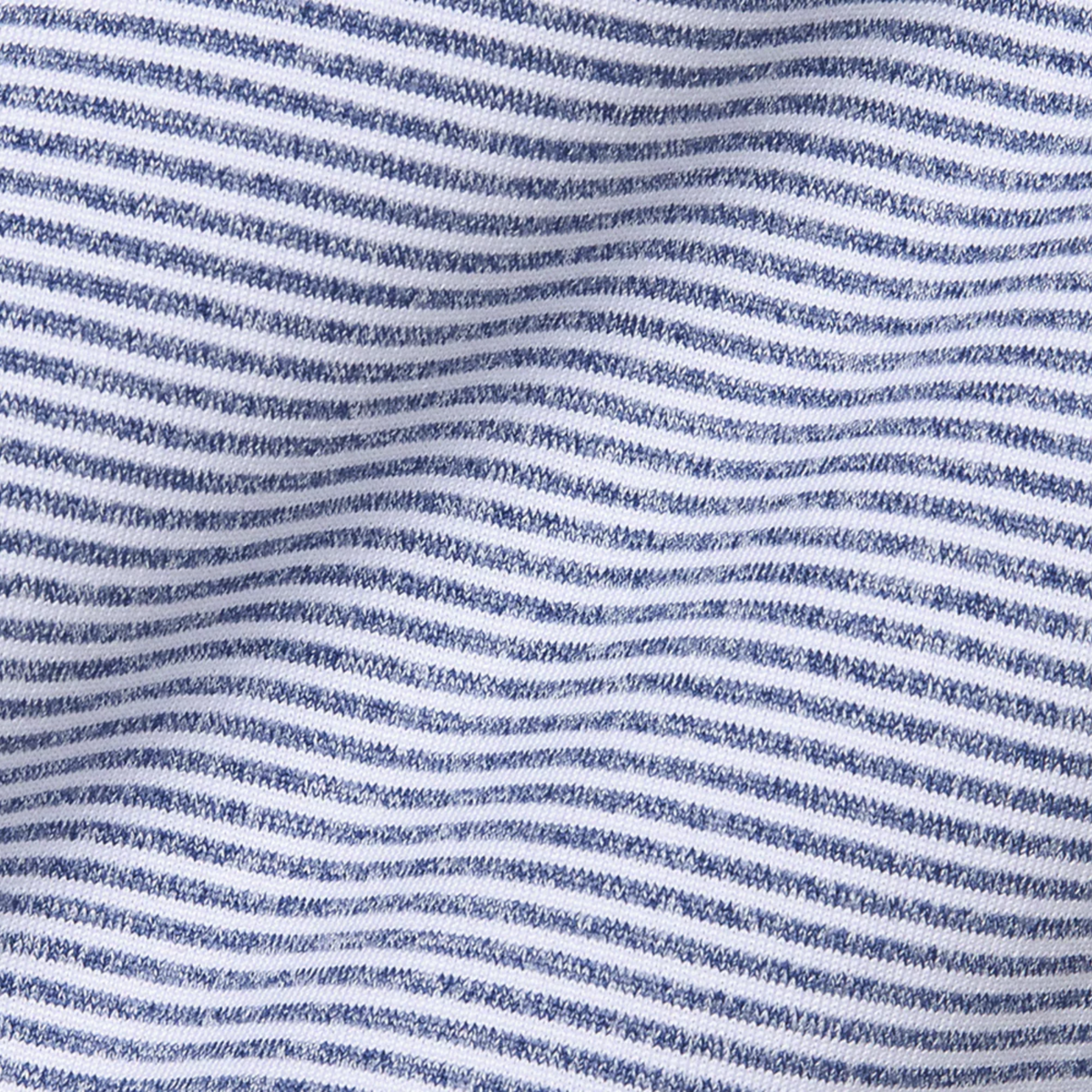 HOLDERNESS & BOURNE 2026 PGA CHAMPIONSHIP PERKINS STRIPE POLO IN HEATHERED ANDOVER AND WHITE - PAG