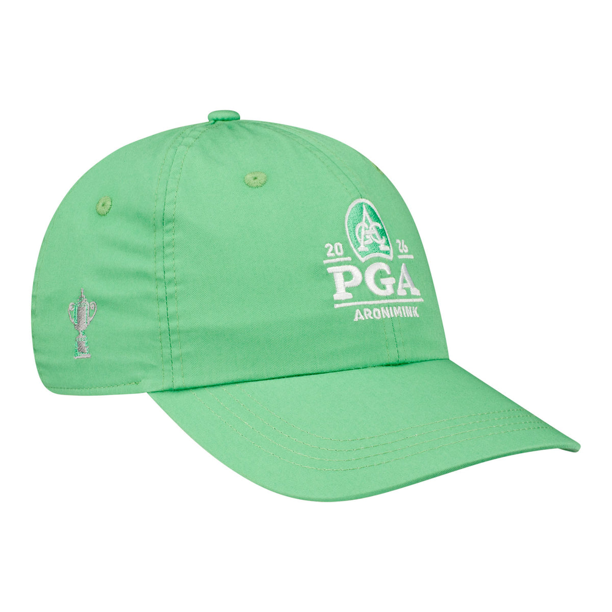 AHEAD 2026 PGA CHAMPIONSHIP COTTON LOGO & TROPHY HAT IN SPRUCE - PAG