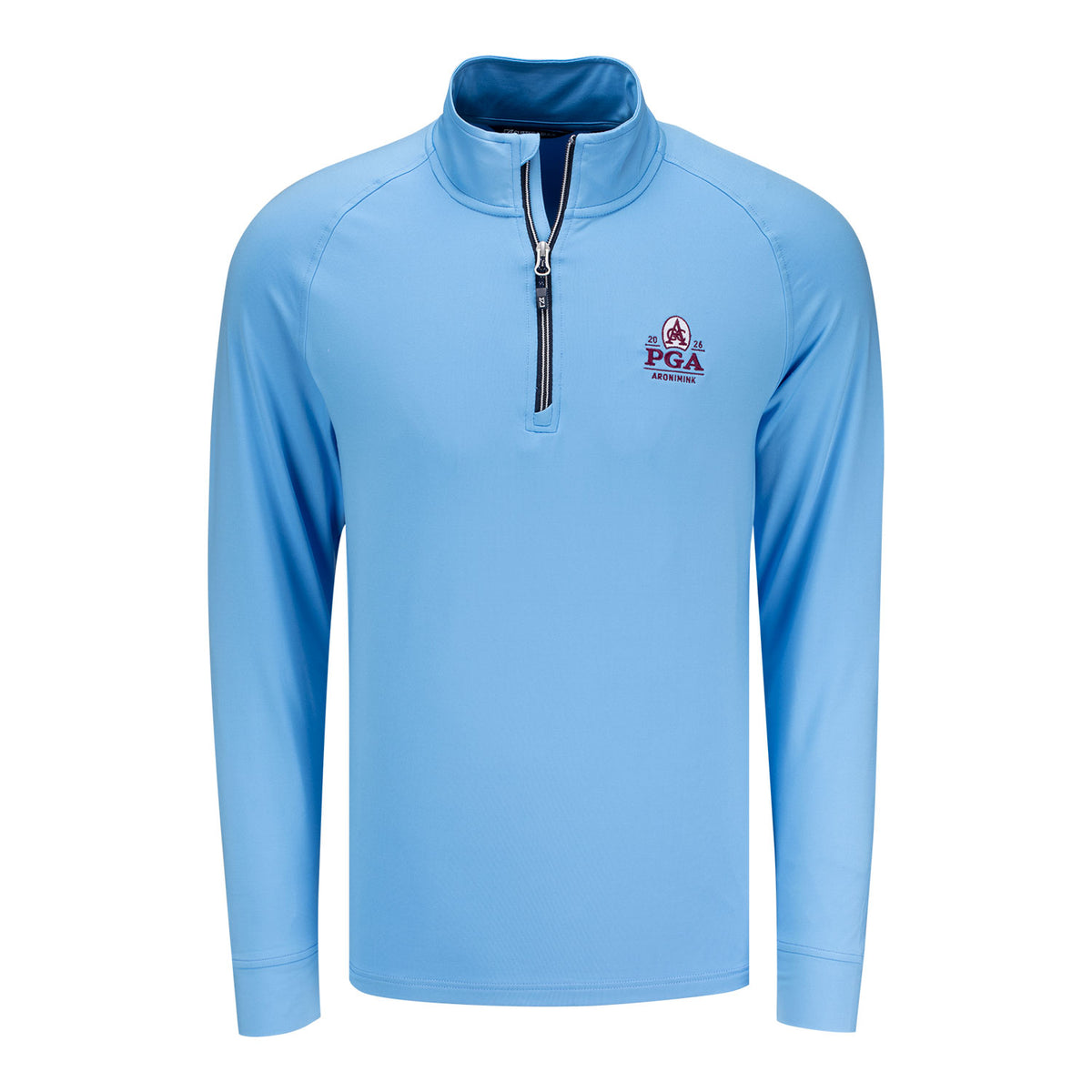 CUTTER & BUCK 2026 PGA CHAMPIONSHIP X PHILADELPHIA PHILLIES CO-BRAND QUARTER ZIP IN ATLAS BLUE - PAG