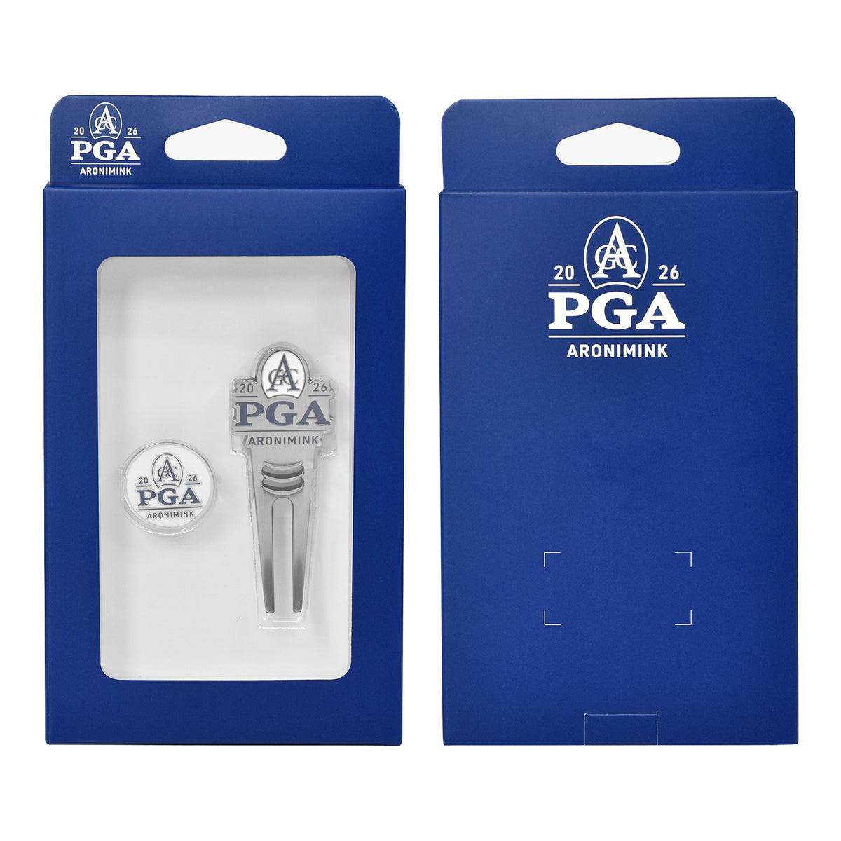 PRG GOLF 2026 PGA CHAMPIONSHIP DIVOT TOOL & BALL MARKER SET - PAG